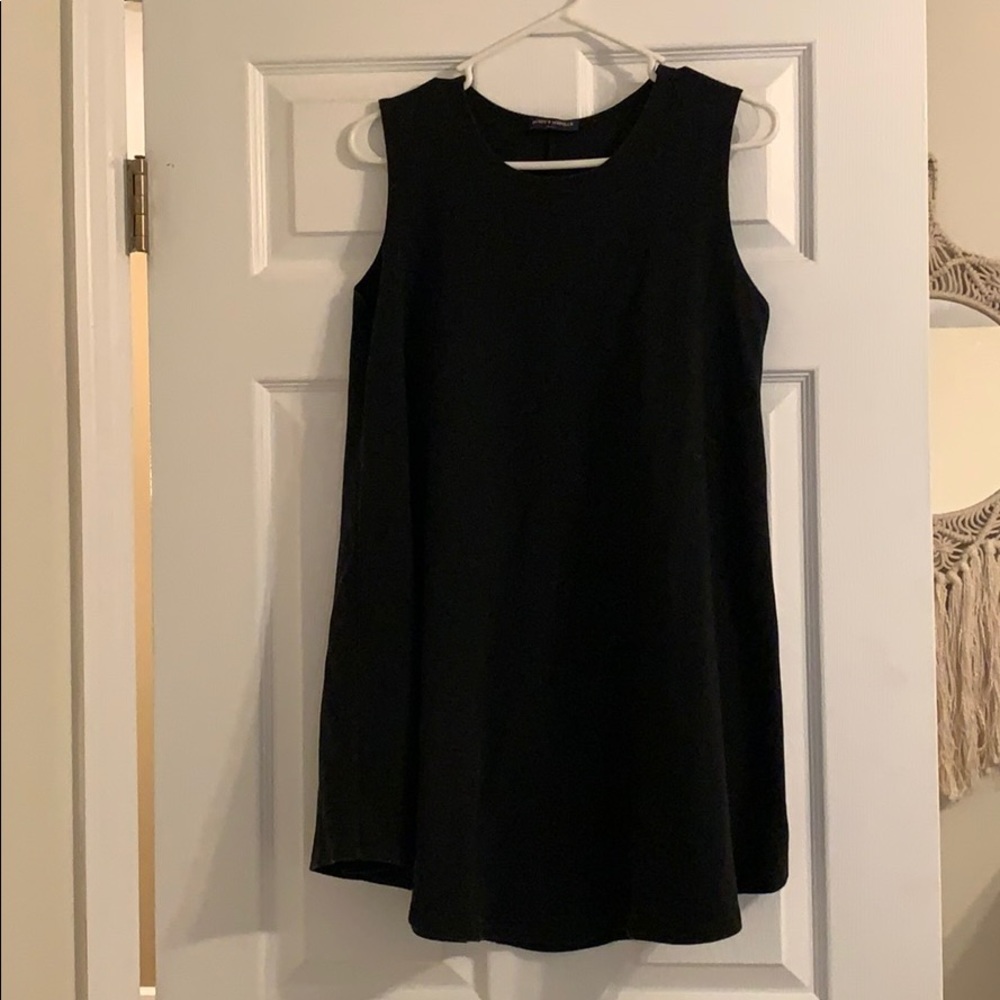 Flowy, light, little black dress